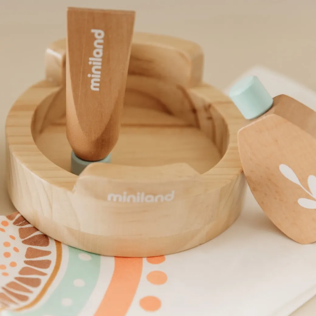 Wooden Doll Care Set