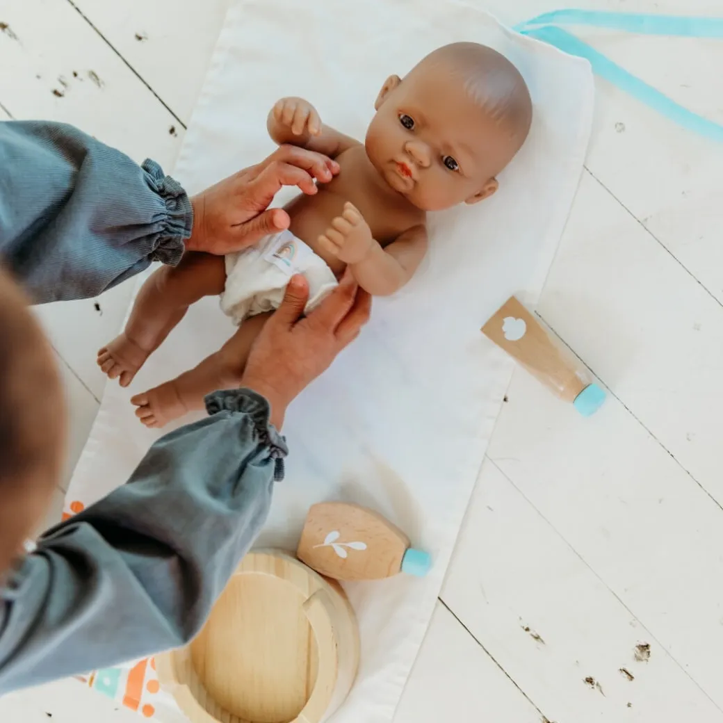 Wooden Doll Care Set