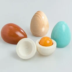 Wooden Eggs Play Food Set