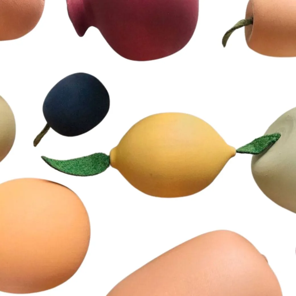 Wooden Fruit Set