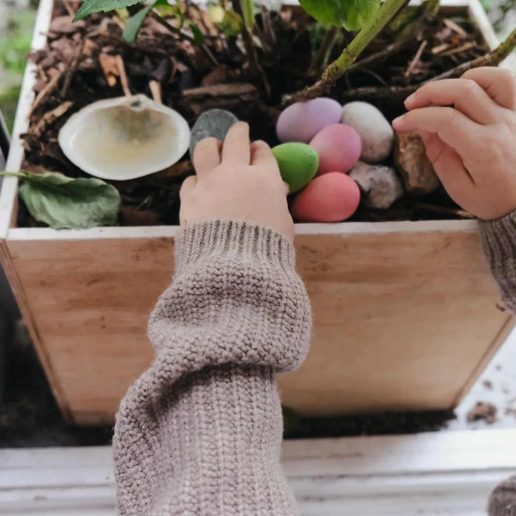 Wooden Happy Eggs