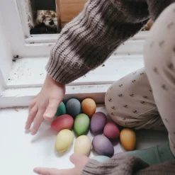 Wooden Happy Eggs