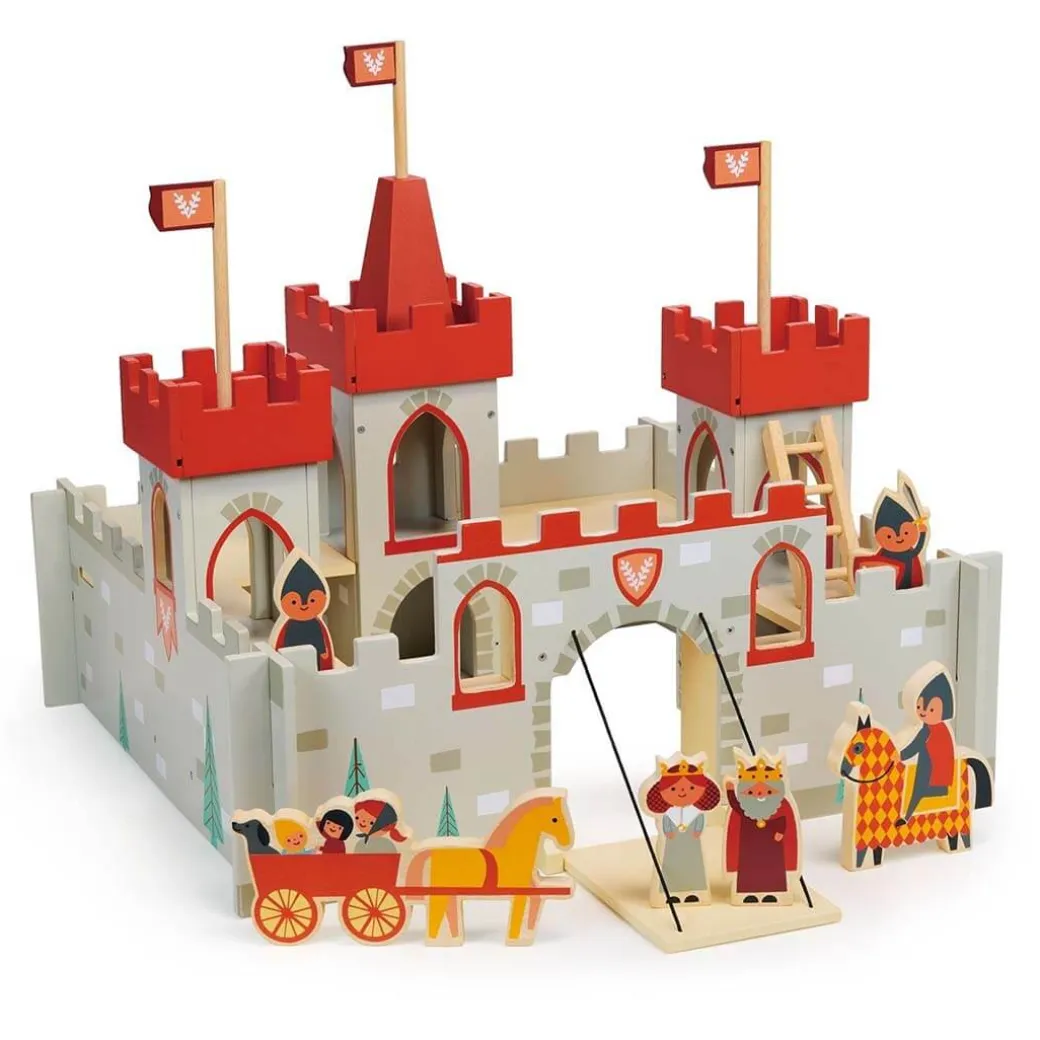 Wooden King's Castle Playset