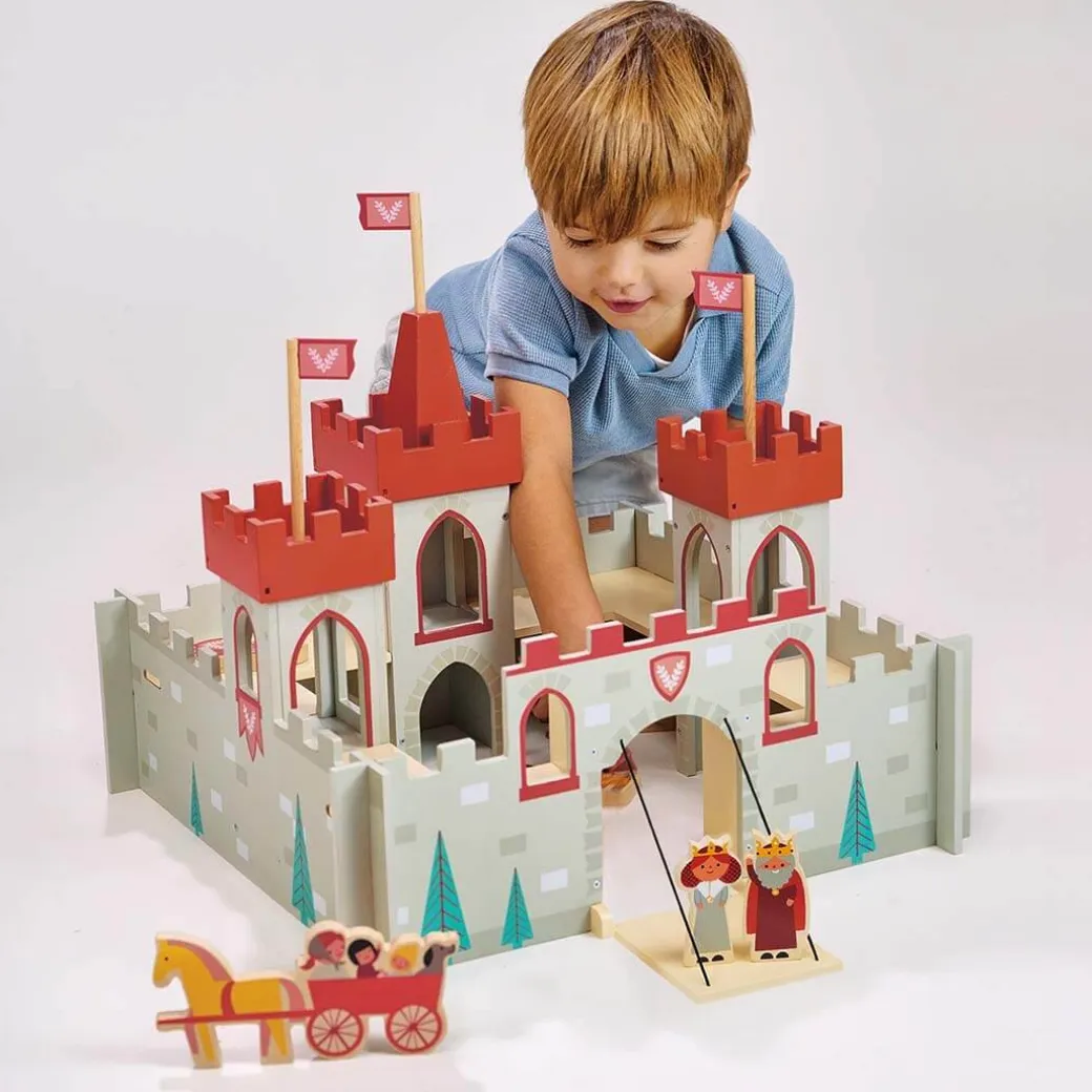 Wooden King's Castle Playset