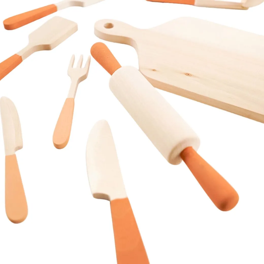 Wooden Kitchen Utensil Set