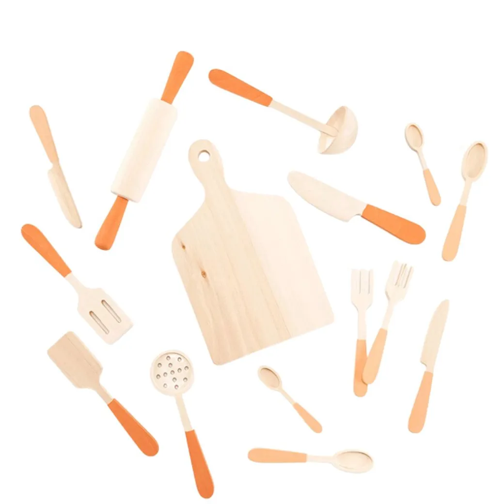 Wooden Kitchen Utensil Set