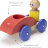 Wooden Magnetic Racer - Red