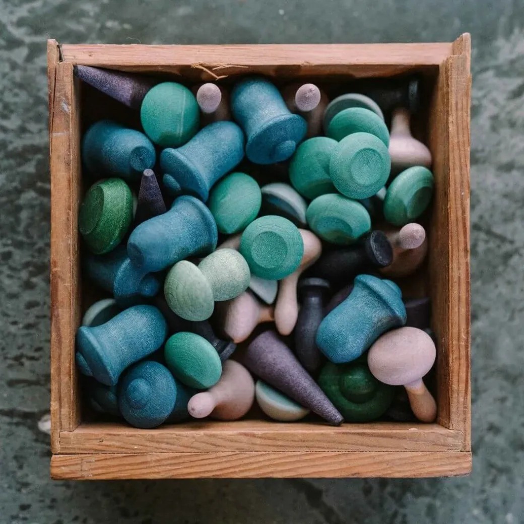 Wooden Mandala Mix Set - Cold