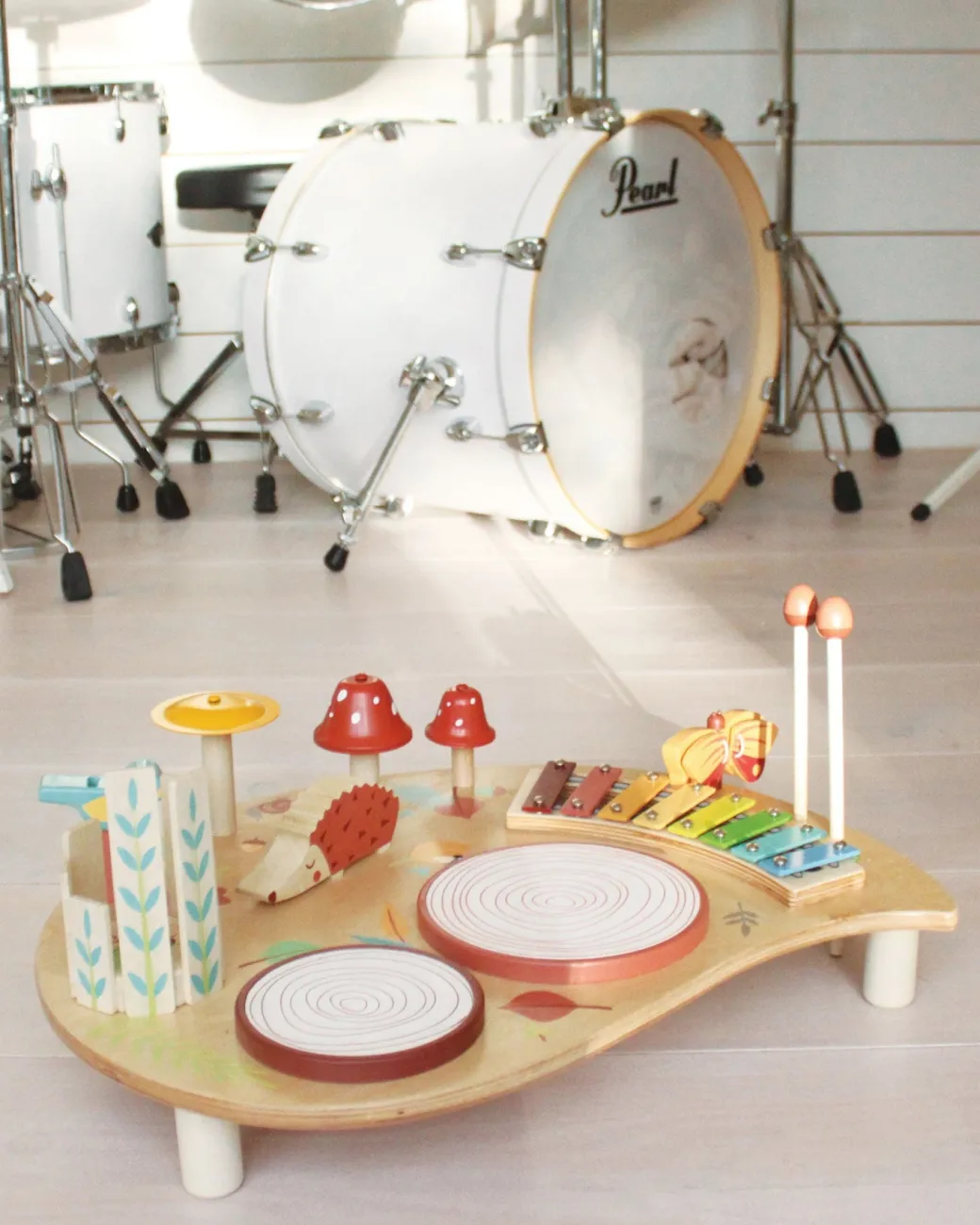 Wooden Musical Table