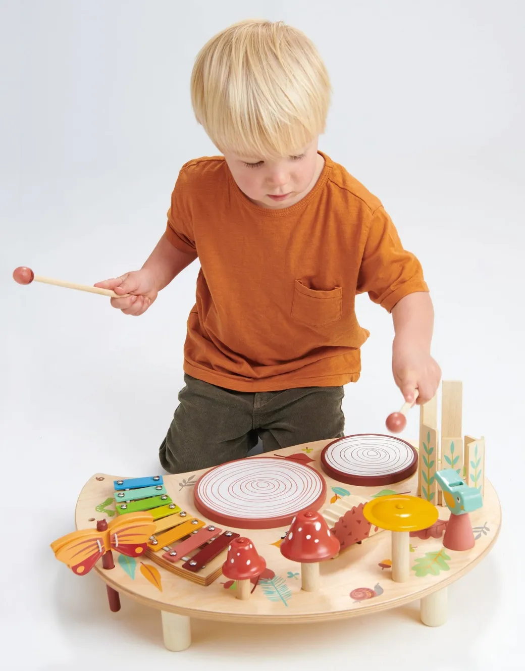 Wooden Musical Table
