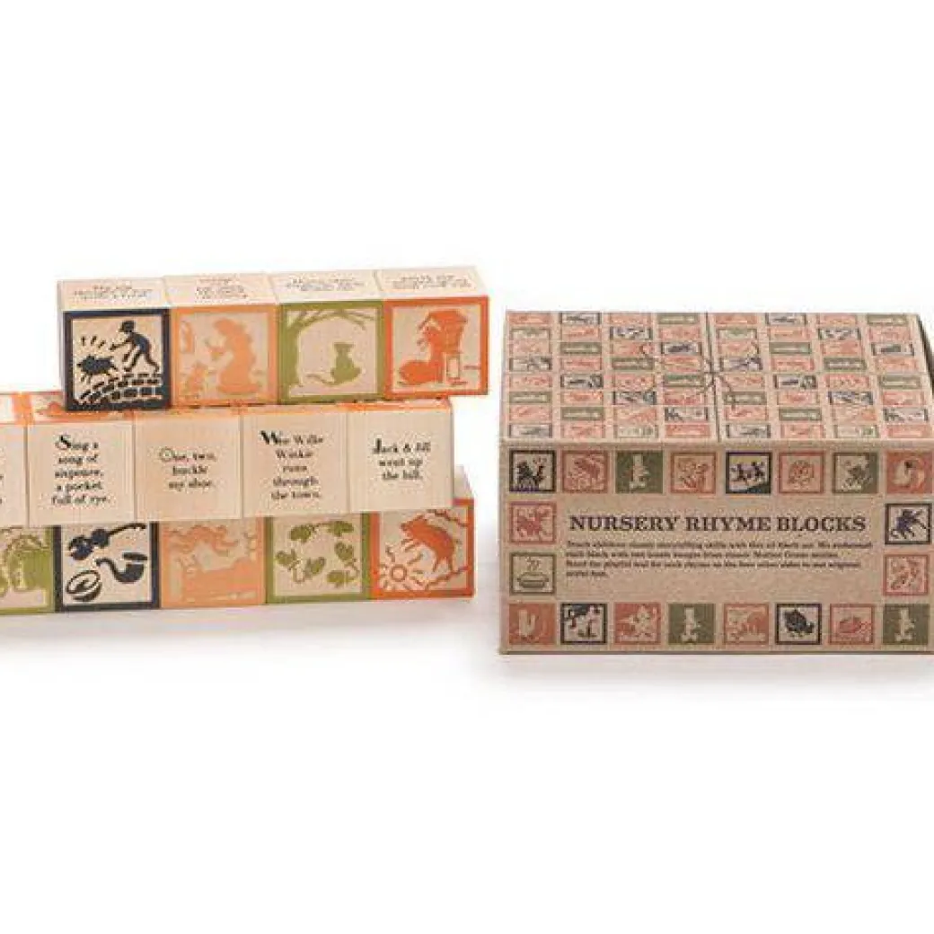 Wooden Nursery Rhyme Blocks