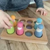 Wooden Pastel Sorting Board