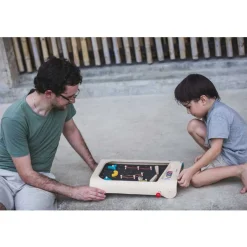 Wooden Pinball Game Set