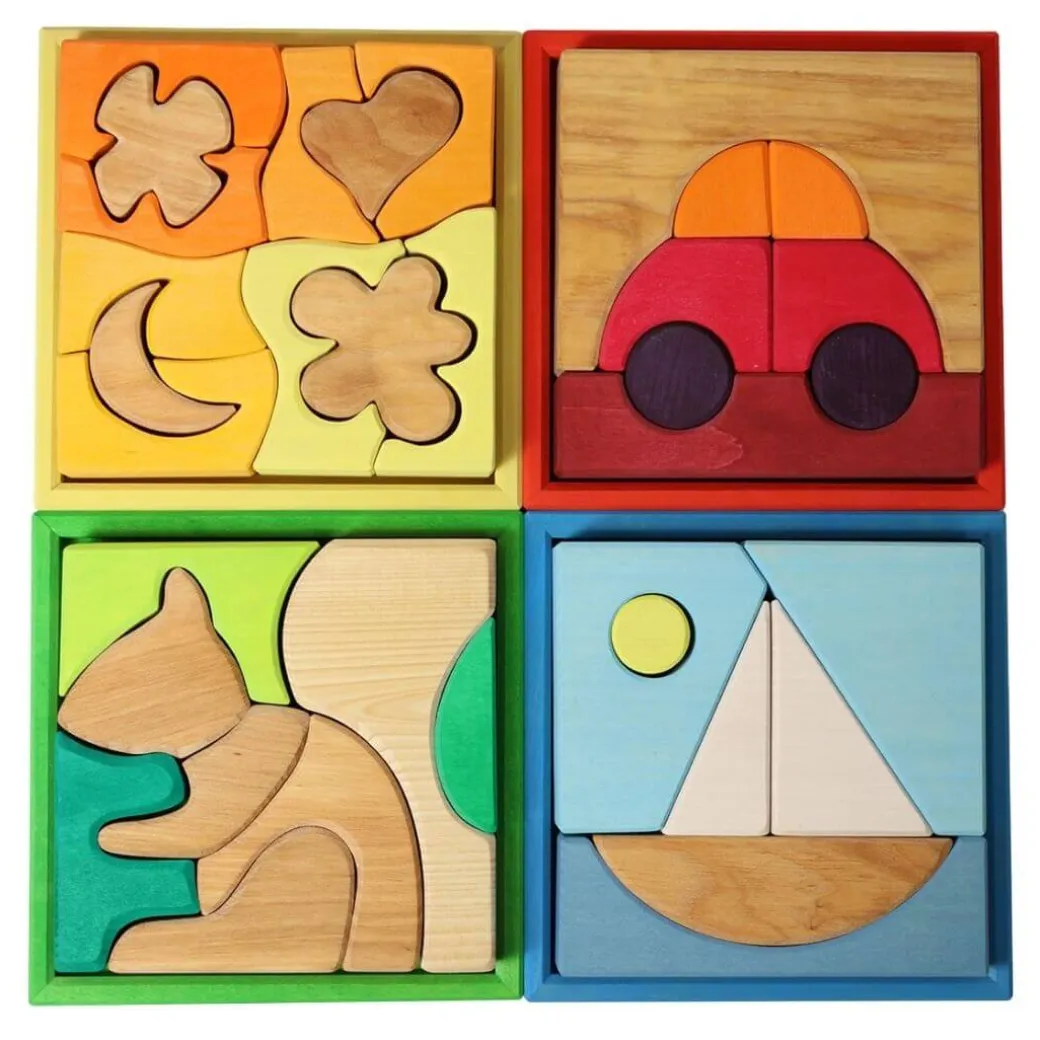 Wooden Puzzle & Building Sets