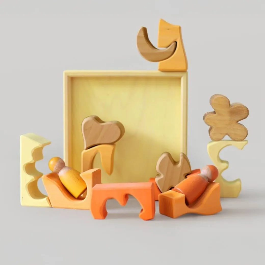 Wooden Puzzle & Building Sets