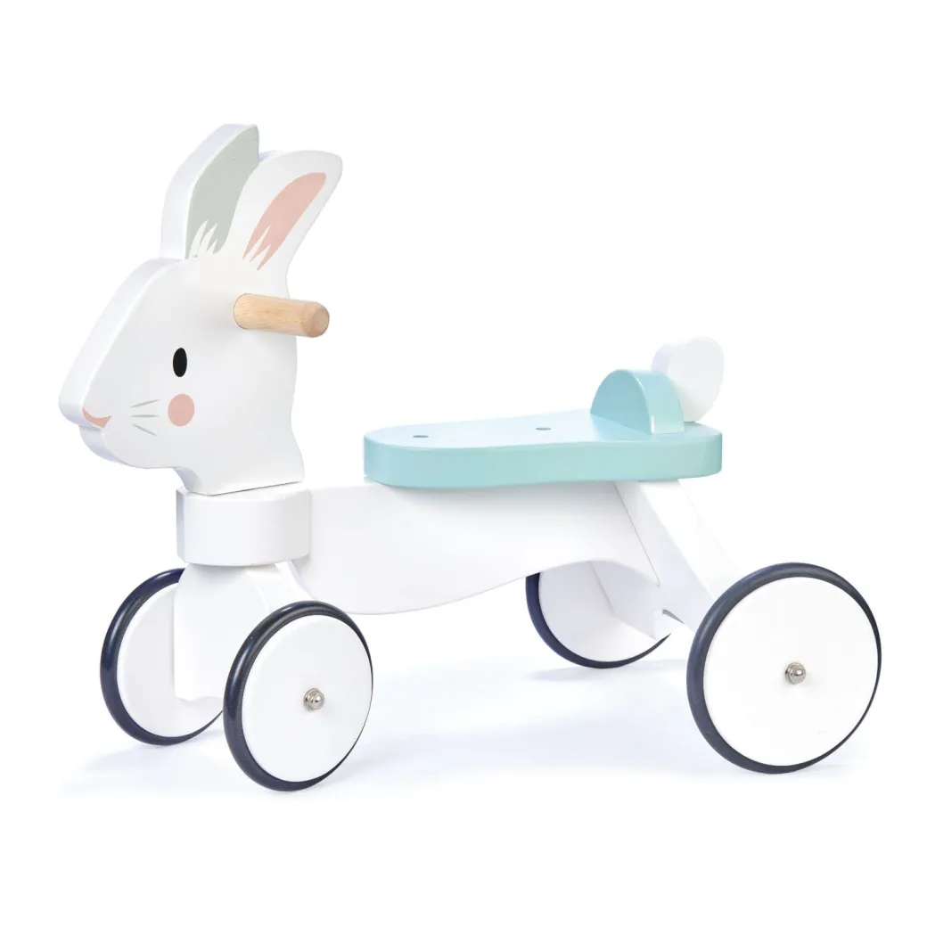 Wooden Rabbit Ride On Toy