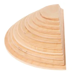 Wooden Semicircle Building Set