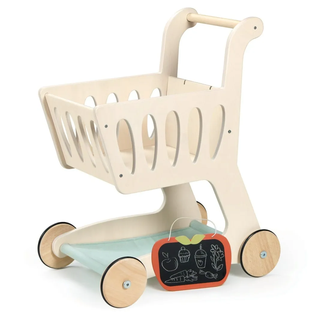 Wooden Shopping Cart