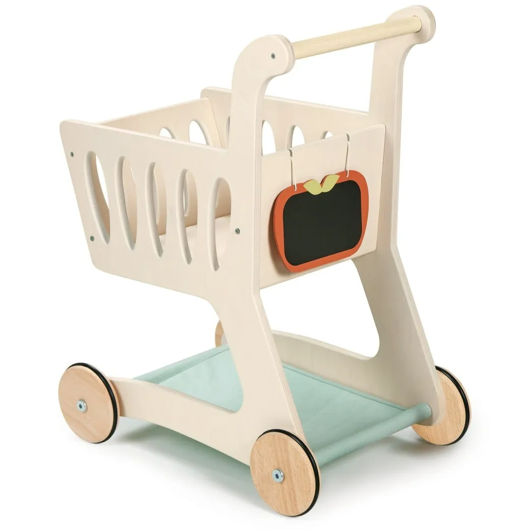 Wooden Shopping Cart