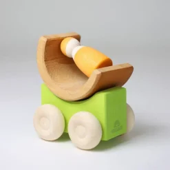 Wooden Stacking Cars