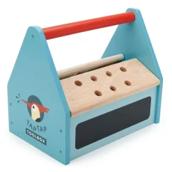 Wooden Tap Tap Tool Box Play Set