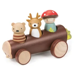 Wooden Timber Taxi