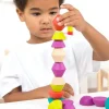 Wooden Towering Building Set