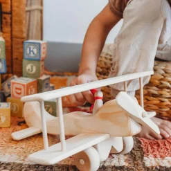 Wooden Toy Airplane