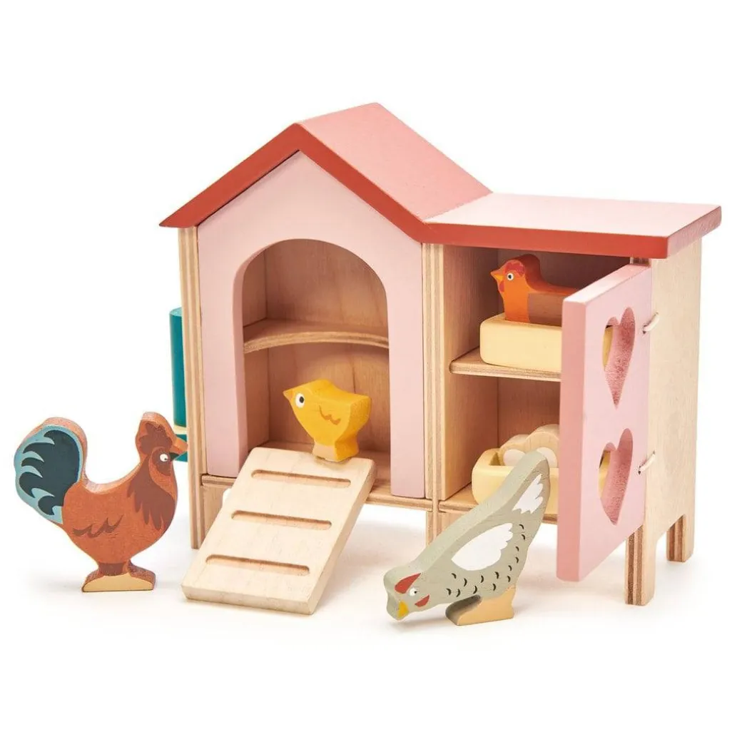 Wooden Toy Chicken Coop