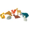 Woodland Wooden Animals Set
