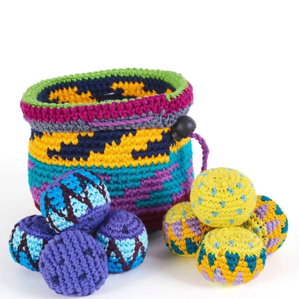 YippiYappa - Crocheted Canastaball Basket Game